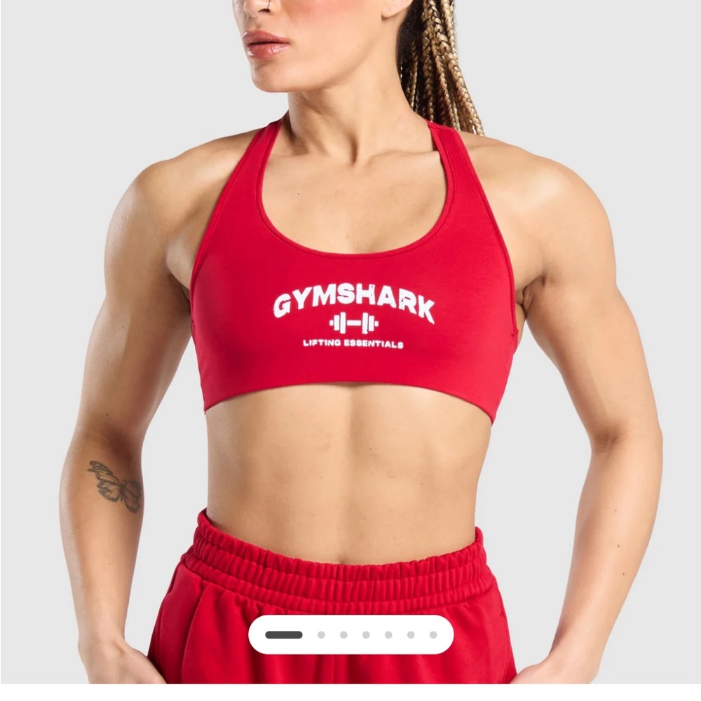 Gymshark Red Sports Bra